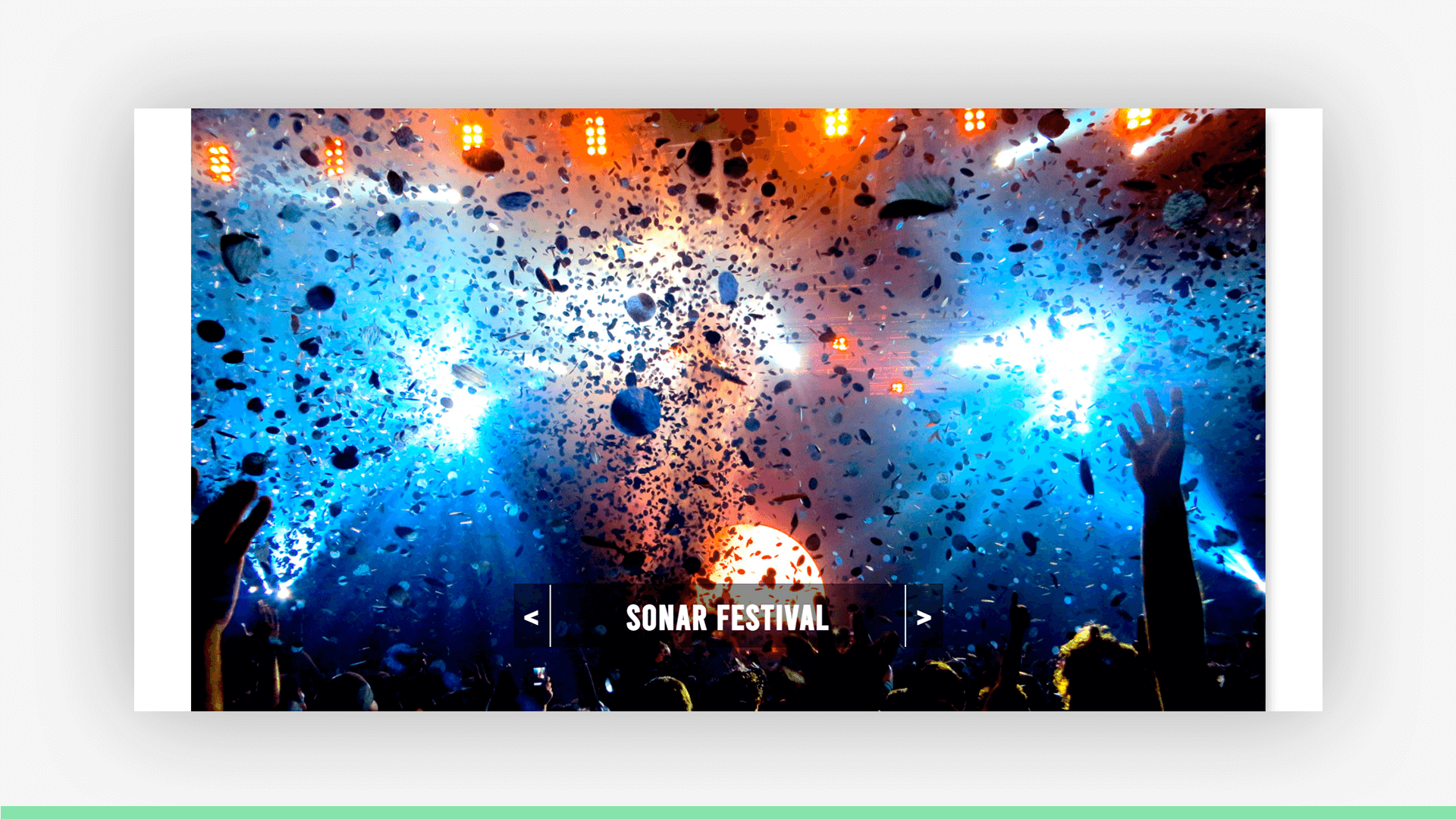 Page Galerie du site Synth